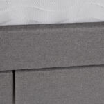 Lova GENESIS 90x200 cm, rusvai pilka - Image 4