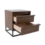 Naktinis staliukas VOKSI 40x45xH52cm, graikinis riešutas - Image 2