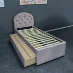 Lova LARA 90x205cm, violetinė rožinė - Image 5