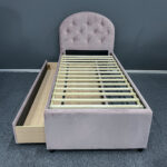 Lova LARA 90x205cm, violetinė rožinė - Image 6