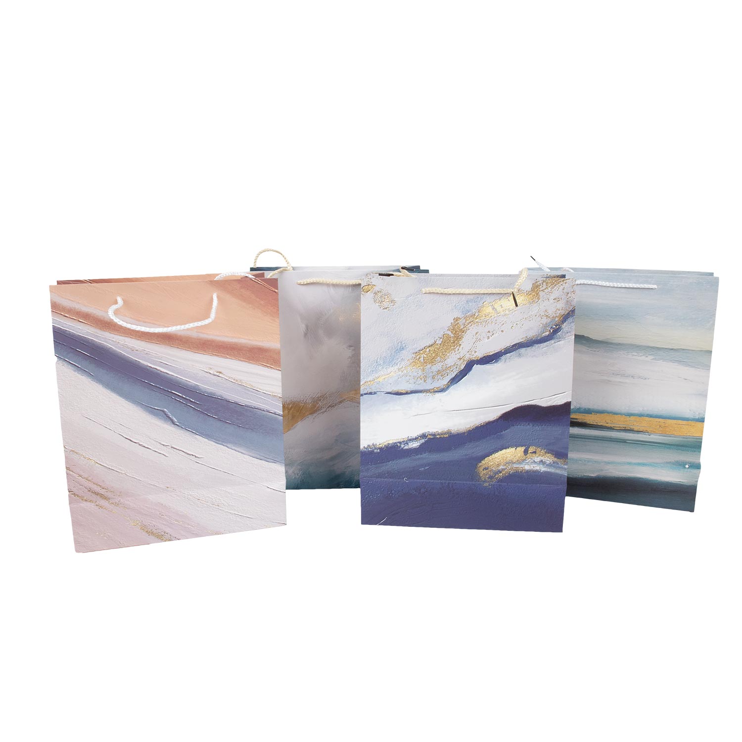 33012 Dovanų maišelis MARMOR, 26x32x12cm, mišinys - Image 1