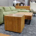 Šoninis staliukas BRONTE 50x50xH45cm, ąžuolas - Image 3