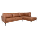 Kampinė sofa SOFIA RC, ruda