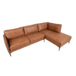 Kampinė sofa SOFIA RC, ruda - Image 3