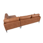 Kampinė sofa SOFIA RC, ruda - Image 10