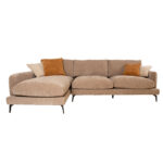 Kampinė sofa DAISY LC, smėlio spalvos - Image 3