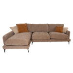Kampinė sofa DAISY LC, smėlio spalvos - Image 4