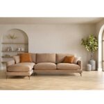 Kampinė sofa DAISY LC, smėlio spalvos - Image 9