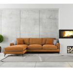 Kampinė sofa DAISY RC, ruda - Image 6