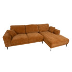 Kampinė sofa OLIVIA RC, ruda - Image 2