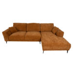 Kampinė sofa OLIVIA RC, ruda - Image 4