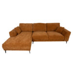 Kampinė sofa OLIVIA LC, ruda - Image 5