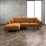 Kampinė sofa OLIVIA LC, ruda - Image 11
