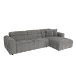 Kampinė sofa BELISMA RC, smėlio spalvos