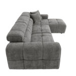Kampinė sofa BELISMA RC, smėlio spalvos - Image 3