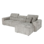 Kampinė sofa BELISMA RC, pilka - Image 4