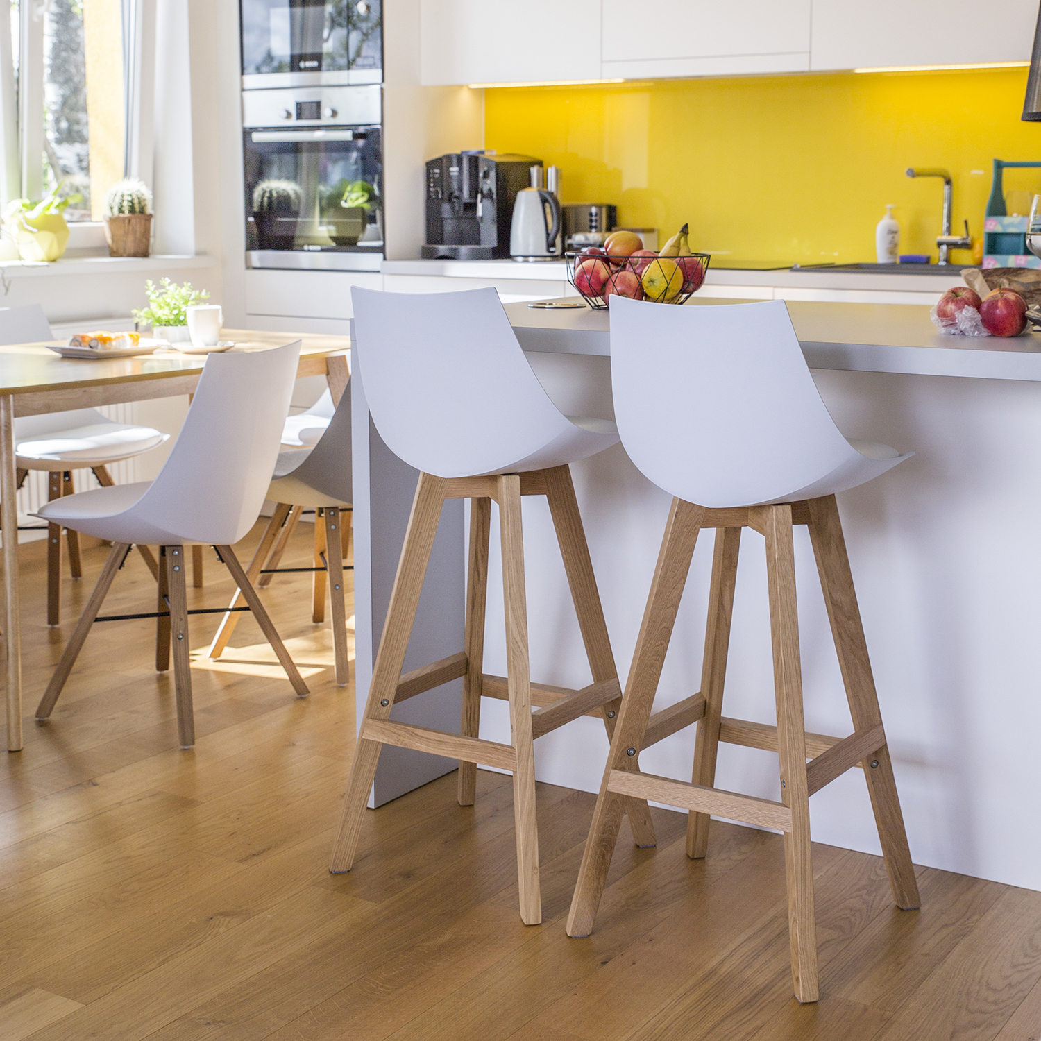 37012_02 Baro kėdė SONJA balta - Image 1