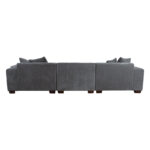Kampinė sofa DAHLIA RC, pilka - Image 4