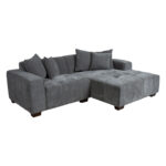 Kampinė sofa DAHLIA RC, pilka - Image 6