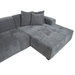 Kampinė sofa DAHLIA RC, pilka - Image 7