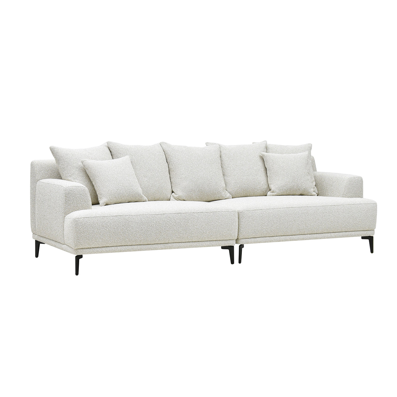 37525 Sofa MAGNOLIA 4 vietų, šviesiai smėlio spalvos - Image 1