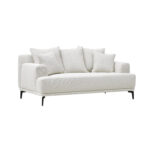 Sofa MAGNOLIA 2 vietų, šviesiai smėlio spalvos