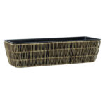 Gėlių dėžutė WICKER 60x19xH15cm, šviesiai ruda