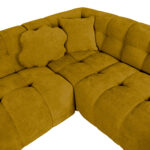 Kampinė U formos sofa FORTE RC, rusvai geltona - Image 5
