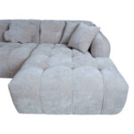 Kampinė sofa FORTE U formos LC, smėlio spalvos - Image 5