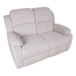 Dvivietė atlošiama sofa FELICIA su elektriniu mechanizmu, natūrali balta - Image 4