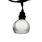 Švenčių žibintai FLICKER 10 LED lempučių / 4,5 m, šalta balta šviesa - Image 2