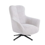 Fotelis HELGA šviesiai pilkas - Image 7