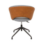 Darbo kėdė KARINA be ratukų, smėlio/šviesiai ruda - Image 4