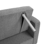 Sofa-lova JORGE 2 vietų, pilka - Image 7