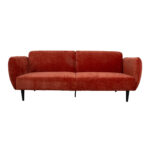 Sofa-lova HERMES 3 vietų, oranžinė - Image 4
