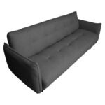 Sofa-lova LANDER 3 vietų, tamsiai pilka - Image 4