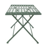 Kavos staliukas MINT 100x50xH49cm, antikvarinės žalios spalvos - Image 4