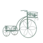 Gėlių stovas MINT 25x63xH46cm, senovinės žalios spalvos - Image 2