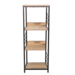 Lentyna DIMITRA 40x40xH124cm, kaimiška/juoda - Image 2