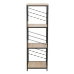 Lentyna DIMITRA 40x40xH124cm, kaimiška/juoda - Image 3