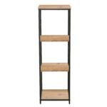 Lentyna DIMITRA 40x40xH124cm, kaimiška/juoda - Image 4