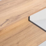 Lentyna DIMITRA 40x40xH124cm, kaimiška/juoda - Image 6