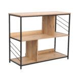 Lentyna DIMITRA 100x40xH83,5cm, kaimiška/juoda