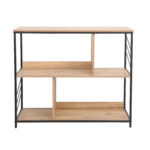 Lentyna DIMITRA 100x40xH83,5cm, kaimiška/juoda - Image 2