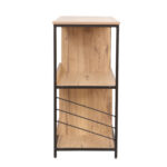 Lentyna DIMITRA 100x40xH83,5cm, kaimiška/juoda - Image 3