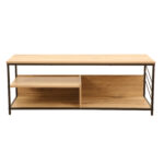 TV staliukas DIMITRA 120x40xH45cm, kaimiškas/juodas - Image 2