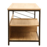 TV staliukas DIMITRA 120x40xH45cm, kaimiškas/juodas - Image 3