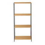 Lentyna HARPER 50x30xH110,5cm, pelenų/juoda - Image 3