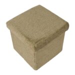 Pufas JESSE su daiktadėže 30x30xA30cm, žalias - Image 2