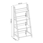 Lentyna STEP 52x48xH146,5cm, ąžuolas - Image 3